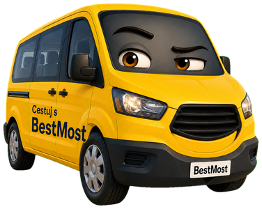 Maskot Cestuj s BestMost
